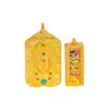 Pu Zuoqiang Conservación del Color Arena Dorada Accesorios Diy Tíbet Tang Khazaki Amarillo Cordero Dios de la Riqueza Colgante Estilo Étnico Caja Gawu