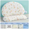 Almohada de Silicona para Bebés y Niños Pequeños, Transpirable y Lavable, Almohada Especial de Silicona para la Columna Cervical para Guardería, Almohada de Silicona para Protección de la Columna Vertebral Infantil