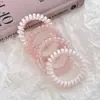 2025 Nueva Diadema de Color Caramelo Degradado Sin Costuras Diadema de Cordón de Teléfono Femenina Goma para Cola de Caballo Alta Joyería