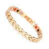 Venta al por mayor de fábrica pulsera creativa magnética de acero de titanio europea y americana para mujer mariposa ajustable pulsera magnética de acero inoxidable en stock