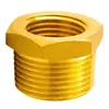 Adaptador de Latón de 1/2 Pulgada a 3/4 de Pulgada, Accesorios para Manómetros de 1 pulgada, Conector de Cobre Roscado Interno y Externo, Adaptador de 1/4 de Pulgada a 1/2 Pulgada, Adaptador de 1/2 Pulgada a 3/4 de Pulgada