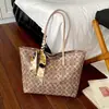 Bolso de Mano Versátil de Gran Capacidad de Alta Gama Nuevo Otoño 2026, Bolso Tote Estampado Vintage, Bolso de Hombro Cruzado