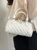 Bolso de Mano Acolchado Estilo Chanel Transfronterizo para Mujer 2026 Nuevo Versátil de Alta Gama Moda Bolso de Hombro Cruzado para Viajes