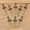 1 2 cor 9X 34mm diy liga jóias gadgets simulação arma charme espada adaga pingente pingente