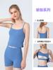 Top Deportivo Plisado Lulu Todo en Uno para Cintura Ajustada para Mujer, Chaleco de Running, Entrenamiento, Fitness, Yoga de Alta Elasticidad y Ajustado