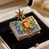 Broche de Espada Full Diamond Brillante de Trabajo Pesado Lujo Ligero para Mujer Nicho de Gama Alta Único Hermoso Pin Accesorios para Abrigo Chaqueta