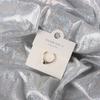 Tarjeta blanca para empaque de joyas, etiqueta para anillos, pendientes, anillos, venta al por mayor, tarjeta de empaque universal