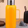 Taza Térmica de Acero Inoxidable de Gran Capacidad Estilo Nuevo Simple, Portátil para Exteriores, Uso en Casa, Para Regalo, Tetera, Olla de Aislamiento Grueso al Vacío