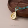 Venta Caliente en Douyin Estudios Chinos Hecho a Mano Collar de Arroz de Siete Granos para Mujeres Nuevo Estilo Chino Año Tras Año Abundancia Joyería con Sensación de Alta Gama Venta al por Mayor en Stock