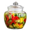 Frasco de Vidrio sin Plomo Personalizado por el Fabricante Frasco Sellado Vidrio Transparente Frasco de Almacenamiento Engrosado Frasco para Pepinillos Sauerkraut
