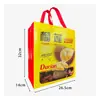 Bolsa de Mano No Tejida de Durazno Personalizada Bolsa de Embalaje Especial para Regalo de Durazno de Tienda de Frutas Bolsa de Embalaje para Tienda de Frutas