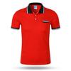 Camisa Polo de Manga Corta con Color de Contraste Nuevo Verano 2025 Macau Ropa Casual de Trabajo para Equipo En Stock Venta al por Mayor Logo Personalizado