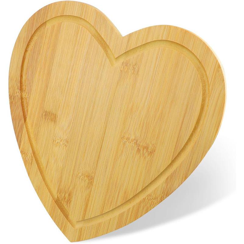 家用菜板创意楠竹砧板节日装饰板可定制切菜板带流水槽案板BSC