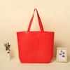 Bolsa de tela impermeable, bolsa de mano con logotipo impreso, película de exhibición, bolsa tejida de polipropileno, bolsa de compras de gran capacidad.