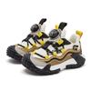 Zapatillas de cuero HOBIBEAR, zapatos de otoño para niños, zapatos de entrenamiento con botones, zapatos casuales para niñas, zapatos para niños, una generación de cabello