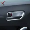 Adecuado para Corolla Cross Modificado Tazón Decorativo Interior de Puerta con Marco Brillante y Embellecedor Especial de Manija Interior para Fenglanta Ruiyang