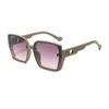 Ingrese D nuevas gafas de sol cuadradas de montura grande retro para mujer gafas de sol avanzadas para conducir al aire libre para viajar protección solar