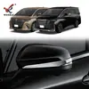 Adecuado para Toyota 23 Alphard Serie 40 Espejo Retrovisor Modificado Moldura Vellfire Especial Espejo de Reversa