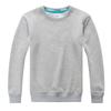 Sudadera para niños Sudadera de manga larga para niños Top con forro polar Sudadera de cuello redondo para niños Sudadera sin estampado