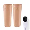 Rodillera de lana de moxa con calefacción eléctrica para piernas frías y dolor articular en personas mayores, rodillera de calefacción con moxibustión para uso doméstico, rodillera de terapia de calor eléctrica con moxa