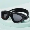 Venta Directa de Fábrica Gafas de Natación Antivaho de Alta Definición para Adultos Estilo Nuevo Gafas de Natación Lisas en Stock Venta al Por Mayor
