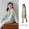 Nuevos pijamas de otoño e invierno para niños, camisones para niñas, ropa de casa para bebé Clase A, pijamas para bebés, pantalones largos, conjunto de bata