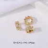 Ouro 14K Preenchido Zircônia Cobre Moeda Margarida Espaçador Contas Espaçadoras Feito à Mão DIY Pulseira Colar Roda Espaçador Contas Material para Joias