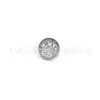Clavo de Lengua de Aleación de Titanio F136 Clavo de Oreja Ojo de Gato con Goteo de Aceite de Colores Clavo de Labio Piercing Corporal de Titanio G23 Joyería Cabeza de Repuesto