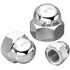 Acero inoxidable 316 cabeza redonda tipo tuerca ortodóntica tapa decorativa tapa de rosca hembra 3M4M5M6M8M27