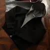 Sudadera con capucha corta estilo americano para hombre, primavera y otoño, peso pesado de 350 g, corte holgado, rojo real, chaqueta con cremallera