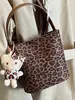 Bolso Cubo para Mujer 2026 Primavera Nuevo Bolso de Nicho para Mujer de Alto Valor Estampado de Leopardo Elegante Bolso de Hombro Cruzado Pequeño