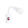 Suporte de Lâmpada de Rosca E27 Doméstico com Plugue e Soquete Tipo Suporte de Lâmpada Universal Suporte de Lâmpada Interruptor Suporte de Lâmpada Conversão Luz Noturna