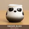 Conjunto Seis Cavalheiros Formato Panda Cerimônia do Chá Acessórios para Conjunto de Chá Cerâmico Conjunto de Chá Kung Fu Ferramentas Domésticas para Preparo de Chá
