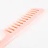 Pente Larga Espada Colorido Wanmei para Homens e Mulheres com Furo Redondo Pente Portátil para Casa Cabeleireiro e Barbeiro Dente Largo Pente de Plástico