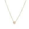 Collar Corazón Nuevo Europeo y Americano Moda Trendy para Mujer Celebridad de Internet Diseño Nicho Sentido Personalidad Simple Amor Luz Lujo Collar