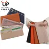 Porta-moedas e porta-cartões de couro de vaca de primeira camada, ultra-fino, com zíper longo, integrado, com múltiplos compartimentos para cartões, nova moda japonesa e coreana transfronteiriça