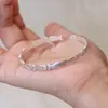 "Xiaoyu" Pulsera Abierta Sólida Chapada en Oro de Plata Pura 9999 para Mujer, Nuevo Estilo Chino, Tendencia Nacional, Pulsera Fina de Plata Pura, Estilo Antiguo