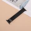 Correa de reloj magnética de metal milanesa de acero inoxidable de malla tejida para iwatch series en stock