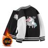 Chaqueta para niñas, primavera y otoño, nuevo uniforme de béisbol para niños, ropa de bebé, estilo occidental, otoño e invierno, chaqueta con forro polar para niños, cárdigan