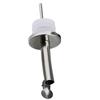 Fábrica atacado SL056 aço inoxidável garrafa de óleo rolha de aço inoxidável silicone selagem automática tampa acessórios de vidro cerâmico