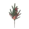 Agulhas de Pinheiro Artificiais com Toque Realista, Exclusivamente para Decorações de Natal, Feitas de Plástico Artificial PE, para Uso Doméstico, Natal