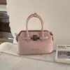 Moda Transfronteriza Versátil Gran Capacidad Primavera 2026 Nuevo Bolso de Hombro Cruzado de Moda con un Toque de Alta Gama y Bolso Cubo de Mano