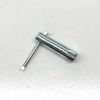 Chave de Soquete Sextavada Externa Tipo T Simples Integrada em Tubo com Haste de Conexão para Veículo Pacote de Peças de Chave de Soquete Galvanizada
