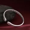 Novo bracelete aberto de garra de gato fosca moda pata de gatinho personalidade gato da sorte para presente de aniversário de namoradas