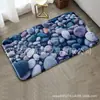 Tapete de Chão Absorvente Porta de Banheiro Tapete Antiderrapante para Pés Tapete de Porta de Banheiro Banheiro Tapete Antiderrapante Tapete