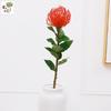 Flor de Alfiletero Simulada Estilo Europeo, Flor Artificial de Plástico Simple Moderna, Crisantemo Multicolor, Adorno Decorativo, Flor Artificial de Crisantemo Alfiletero