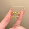 Anillo Arcoíris para Mujer Diseño de Nicho Banda de Anillo Abierta Ajustable Accesorios Estilo Chica Dulce Fresca Picante Sensación de Alta Gama Anillo para el Dedo