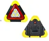 Tripé de carro multifuncional com luz de advertência, luz triangular montada em veículo, refletor de estacionamento, luz de emergência movida a energia solar