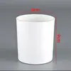 Venta al por mayor del fabricante Taza para Velas DIY Contenedor de Vidrio Escarchado de Colores Taza Vacía para Aromaterapia Portavelas Romántico para Dormitorio Logo