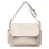 Bolso de Hombro Retro Nuevo Estilo Europeo y Americano para Mujer, Piel Suave de PU, Gran Capacidad, Bolso Cruzado Sencillo, Bolso de Axila Versátil Casual para el Trabajo